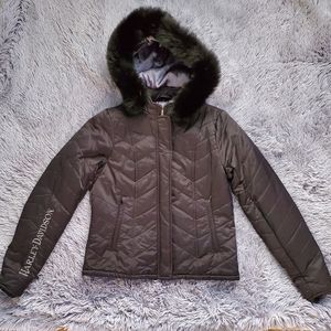 Motorcycle Jacket-Harley Davidson Soft Shell Jacket Size SMALL